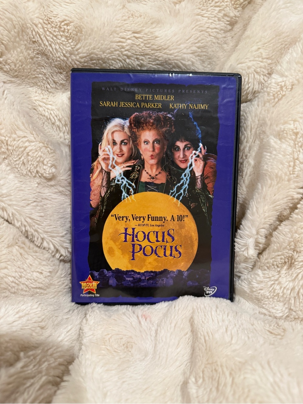 Hocus Pocus DVD Walt Disney Pictures Bette Midler Sarah Jessica Parker Kathy